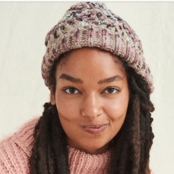 Free People Hand Knit Cable Beanie - Picture 2 of 5